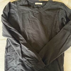 Marine Layer black Long Sleeve Tee